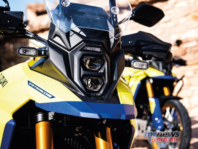 Suzuki v-strom 800de 2023 lần đầu tiên lộ diện với ngoại hình cực chất - 1