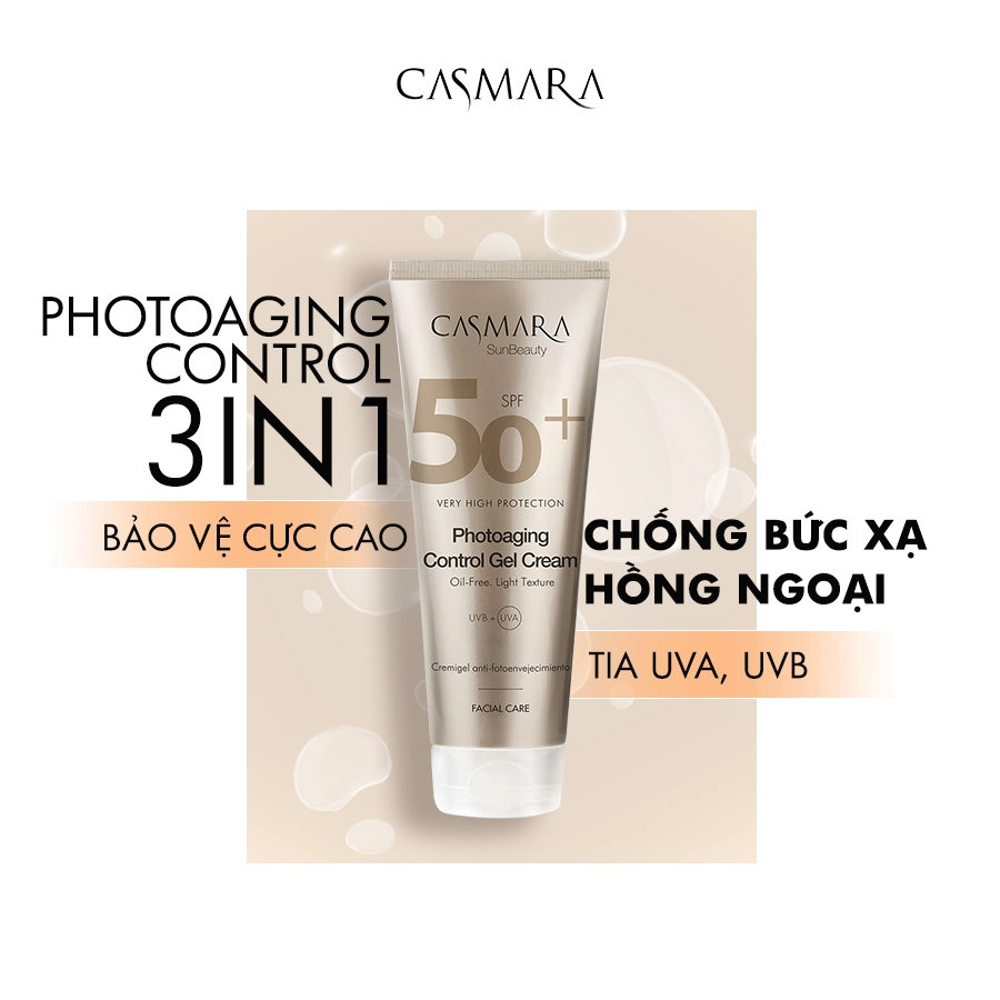 tấm khiên bảo vệ da với kem chống nắng casmara 3 tác động bảo vệ cao dưỡng ẩm và chống lão hóa - 1
