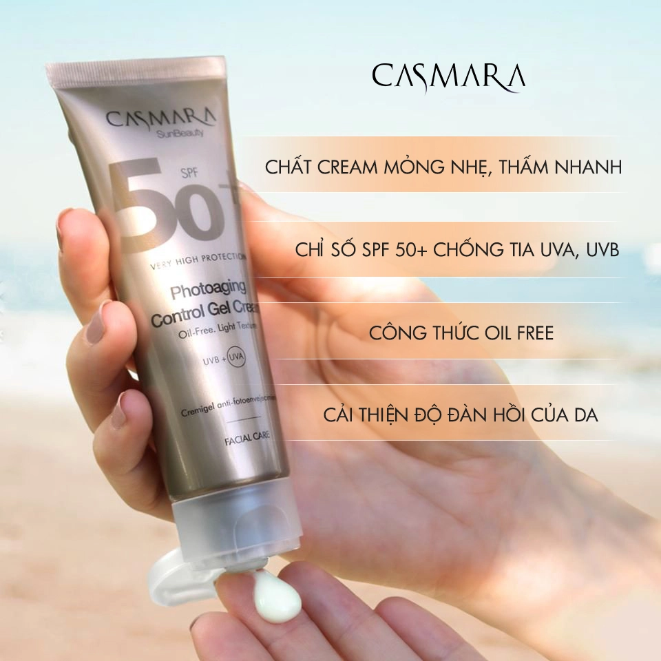 tấm khiên bảo vệ da với kem chống nắng casmara 3 tác động bảo vệ cao dưỡng ẩm và chống lão hóa - 4