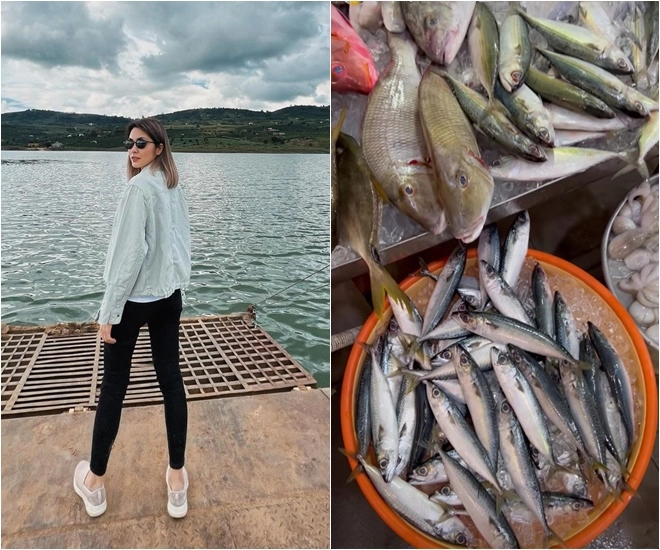 Tăng thanh hà chia sẻ hình ảnh hàng cá bình dân tiết lộ sở thích ăn uống giản dị - 1
