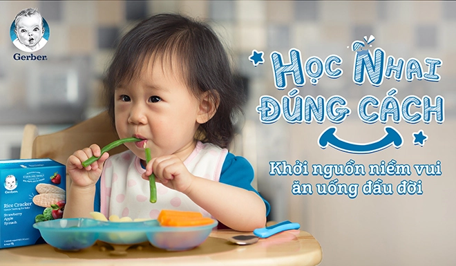 Tập cho con yêu học nhai đúng cách tại tháng thứ 7-khởi nguồn cho niềm vui ăn uống đầu đời - 1