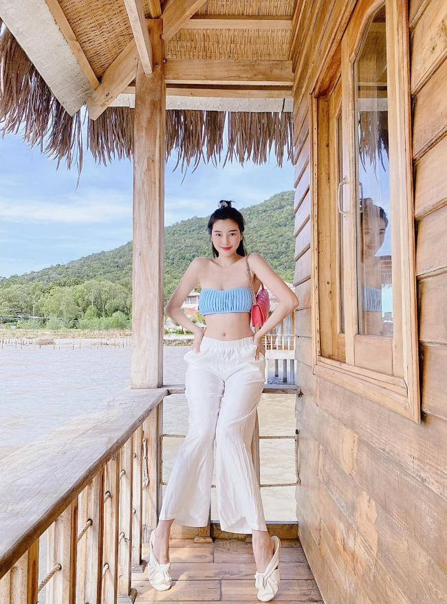 Tập cùng sao chị em học mỹ nhân vbiz luyện cơ để tự tin chụp cam thường khoe dáng - 11