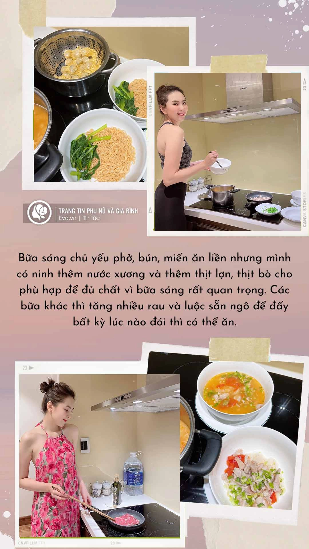 Tập cùng sao chỉ vài tuần giãn cách mai ngọc tự độ bụng múi biến áo quần thành đồ bigsize - 8