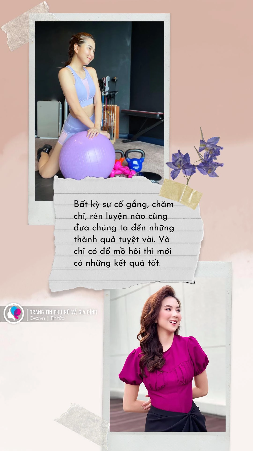 Tập cùng sao chỉ vài tuần giãn cách mai ngọc tự độ bụng múi biến áo quần thành đồ bigsize - 9