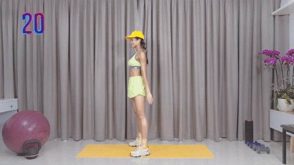 Tập cùng sao hhen niê thử thách bạn vượt qua clip luyện full body ở nhà chống dịch - 13