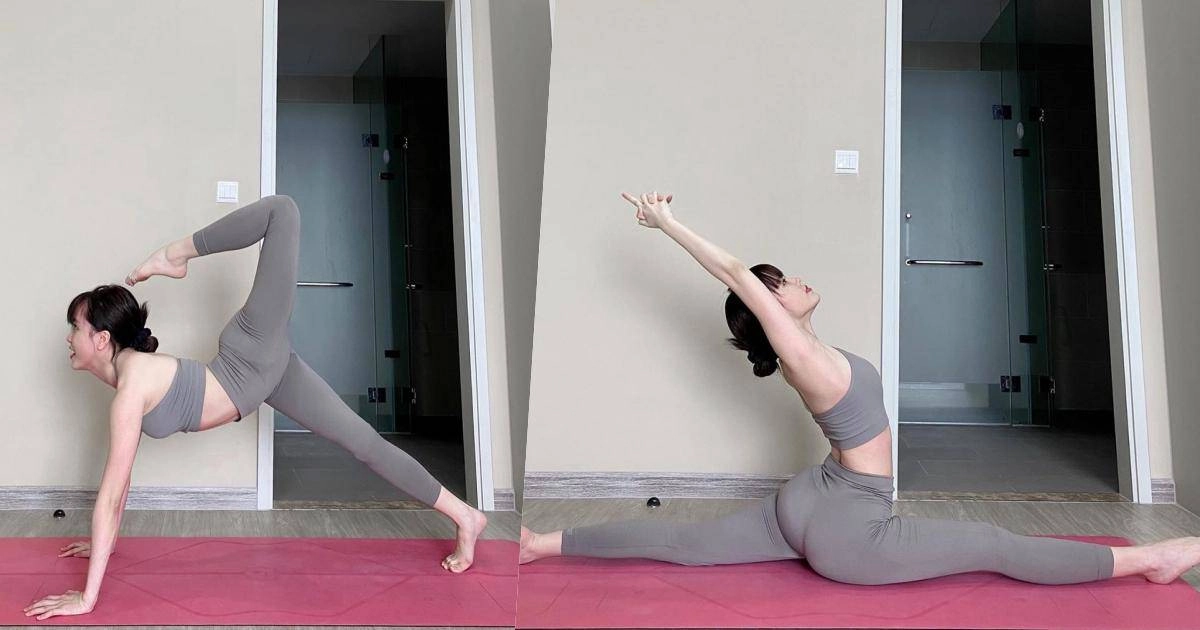 Tập cùng sao ở nhà cùng đua lên bụng múi với thiều bảo trâm tập đâu phê tới đó - 2