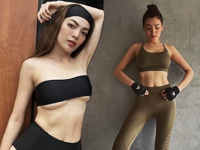 Con gái lớn của bình minh mới hơn 12 tuổi đã cao tới mang tai bố giống mẹ khoản thể thao giữ dáng - 16