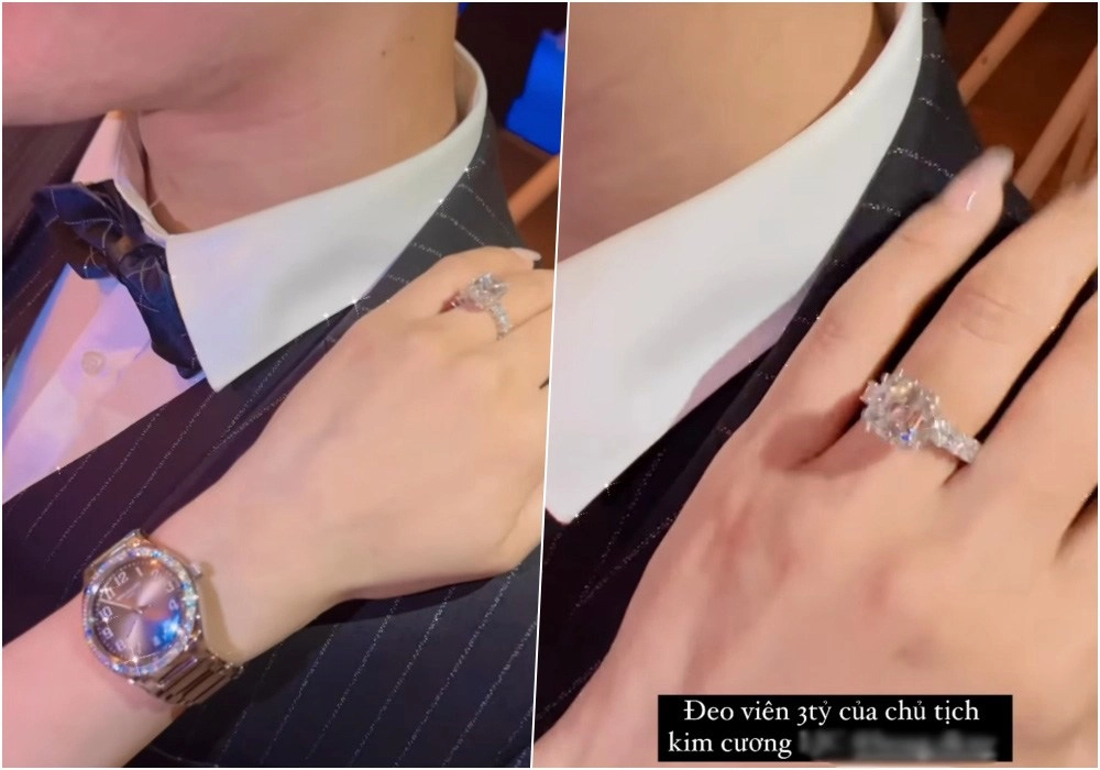 Tết đếndiệp lâm anh chốt đơn nhẫn kim cương 3 tỷ so với nhẫn đính hôn long lanh không thua - 4