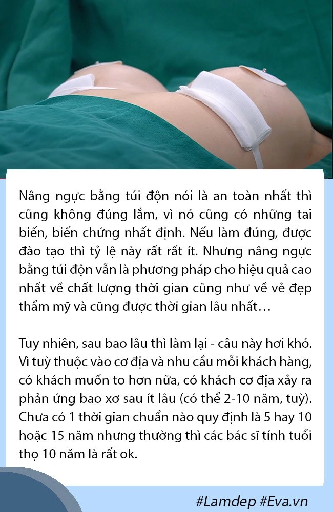 Thắc mắc lớn nâng ngực 1 thời gian có bị nhỏ đi không và bao lâu phải sửa sang lại - 5