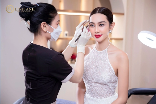 Thẩm mỹ linh anh - nơi làm đẹp mà hoa hậu hòa bình quốc tế 2021 trao gửi nhan sắc - 6