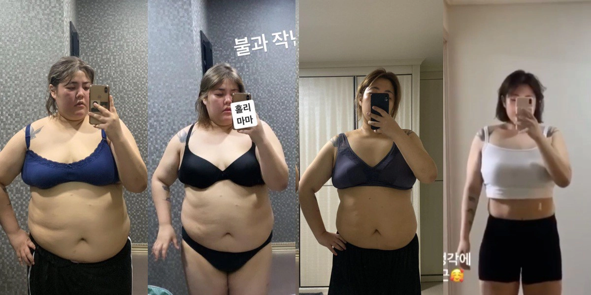 Thánh ăn hàn quốc từng nặng 130kg nay đã khác vòng 2 phẳng lì đôi chân giống hệt miu lê - 3
