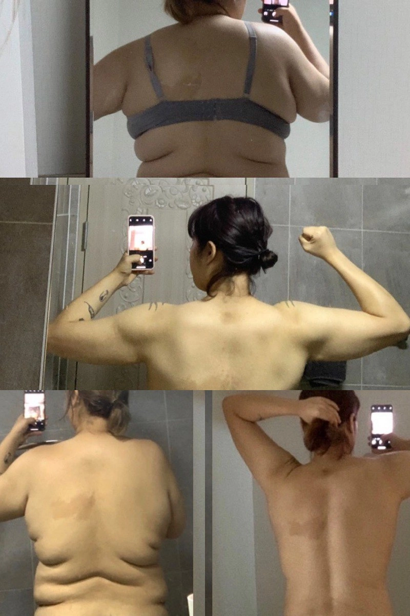 Thánh ăn hàn quốc từng nặng 130kg nay đã khác vòng 2 phẳng lì đôi chân giống hệt miu lê - 5
