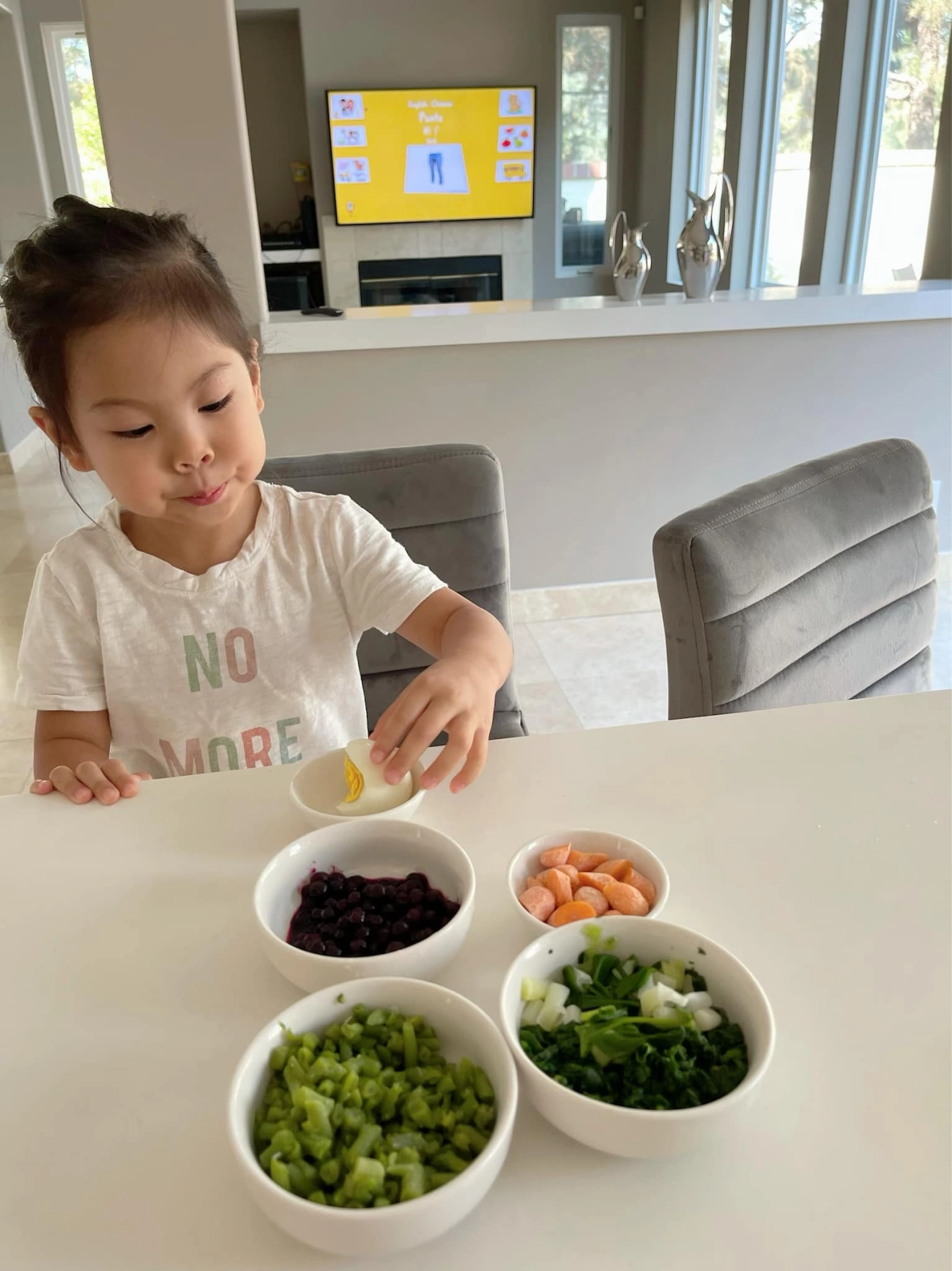 Thanh thảo giàu có biệt thự rải từ việt nam sang mỹ bữa sáng của con gái cực đơn giản - 2