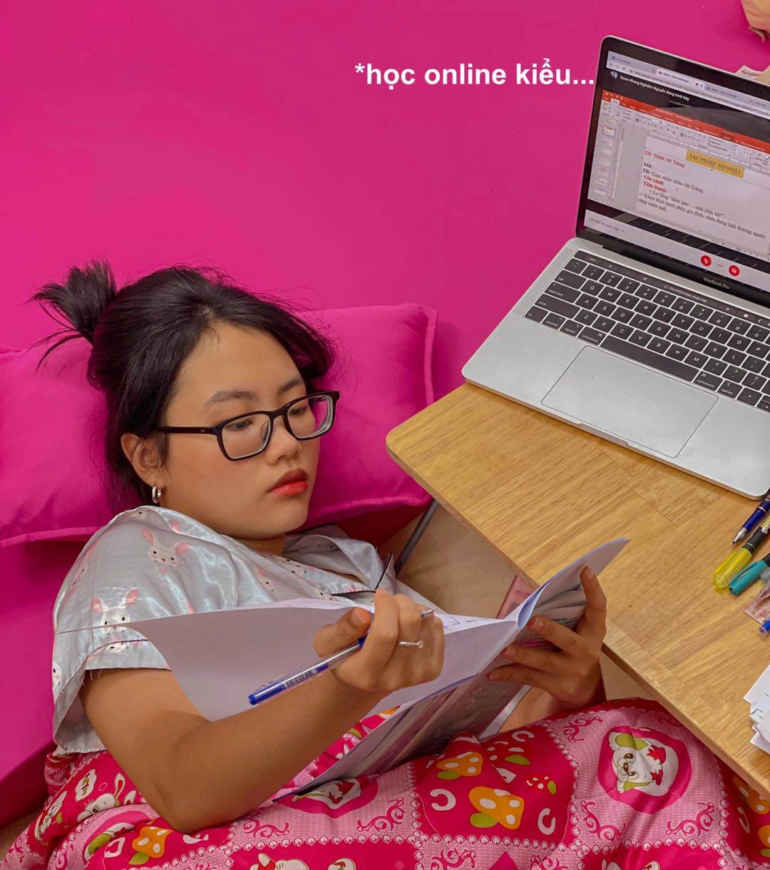 Thi cử căng thẳng phương mỹ chi chụp cận cảnh làn da toang mạnh ai nấy đều thương - 6