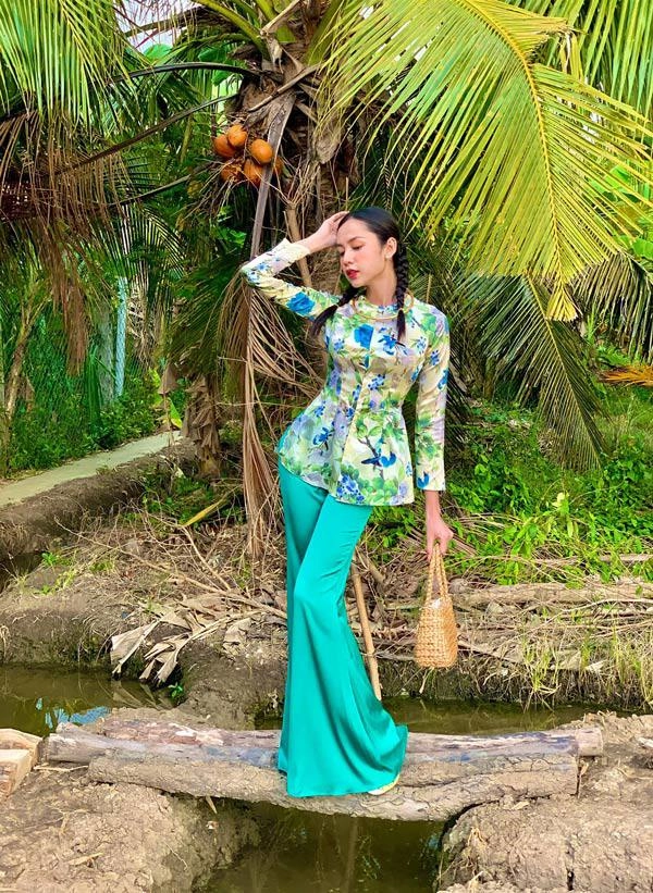 Thời trang chuẩn gái quê của á hậu chuyển giới đẹp nhất miền tây - 16