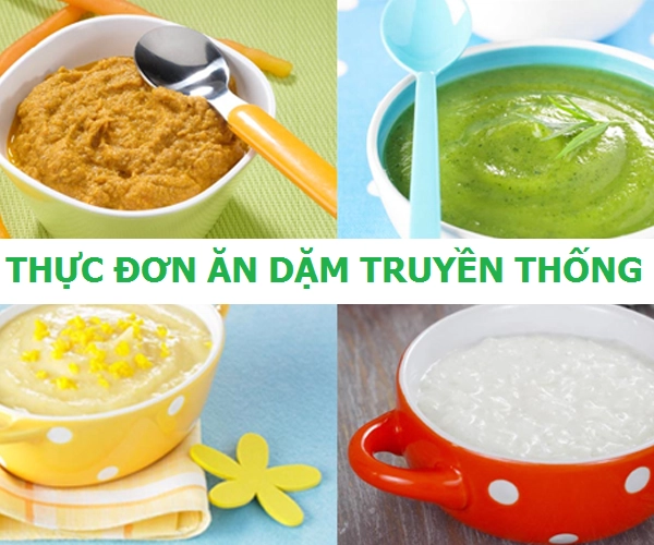 Thực đơn ăn dặm truyền thống cho bé 6 tháng giàu dinh dưỡng - 1