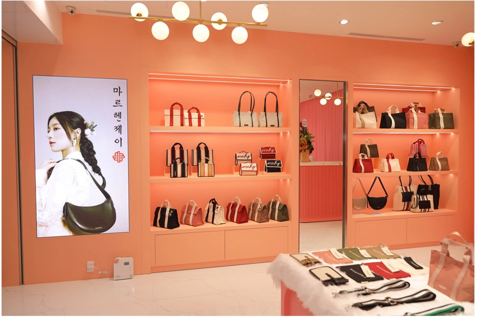 Thương hiệu túi xách marhenj được ưa chuộng bởi dv kang min ahn mở cửa hàng thứ 2 tại vn - 1