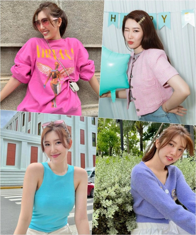Thúy ngân càng thêm tuổi lại mê style trẻ trung diện đồ màu sắc phụ kiện như học sinh - 1