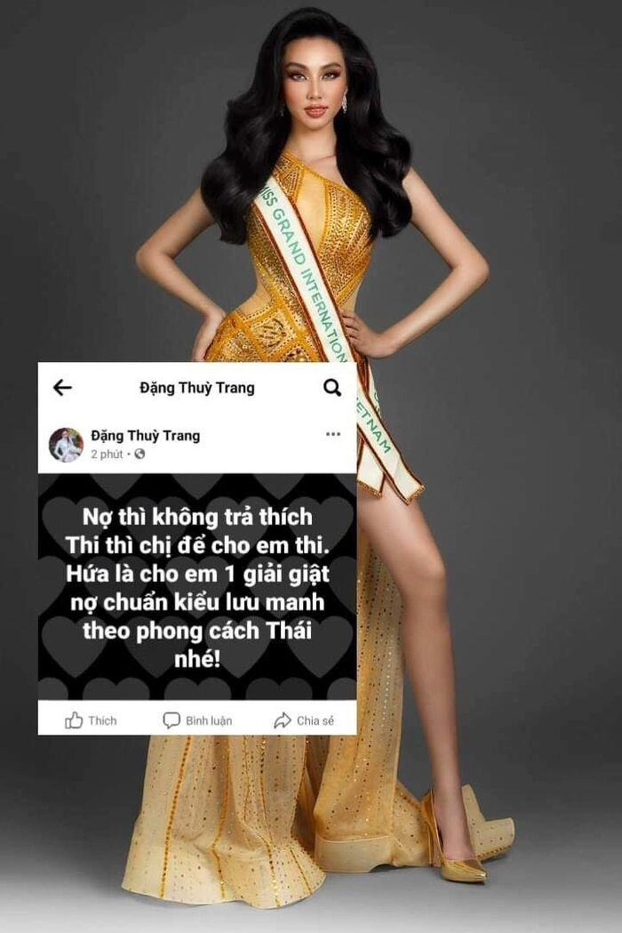 Thuỳ tiên thi miss grand 2021 body hừng hực nhưng vướng phốt cđm phản ứng dữ dội - 6