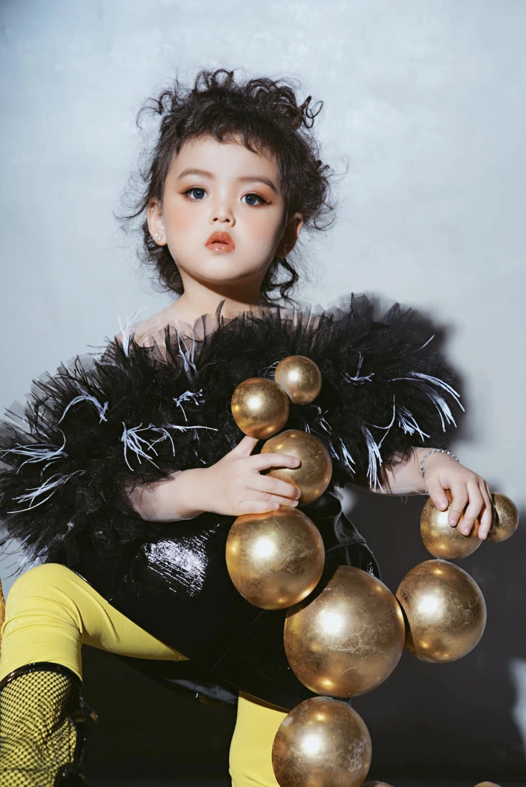 Thy ngày bé trong hương vị tình thân là mẫu nhí đình đám 1 giờ làm nhận lương 25 triệu - 10