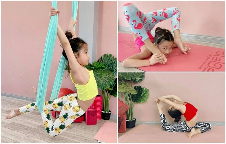 Tiểu công chúanhà saoviệt tập yoga điêu luyện hơn mẹ con gái phương trinh joliecân đẹp thế khó - 7