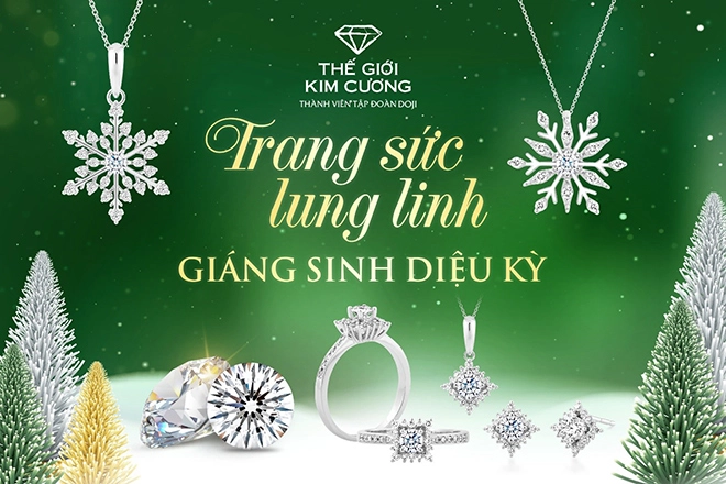Tỏa sáng mùa lễ hội thế giới kim cương ưu đãi cực hot dịp cuối năm - 1