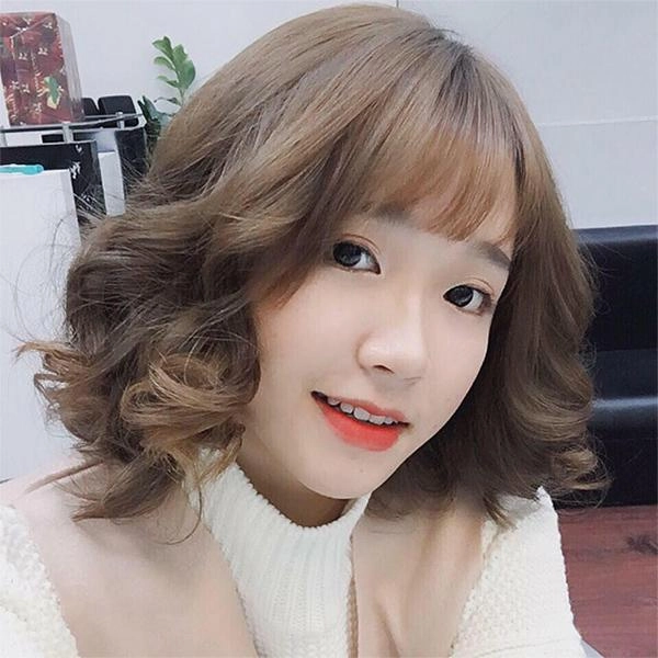 Tóc xoăn ngắn đẹp trẻ trung dẫn đầu xu hướng hiện nay - 14