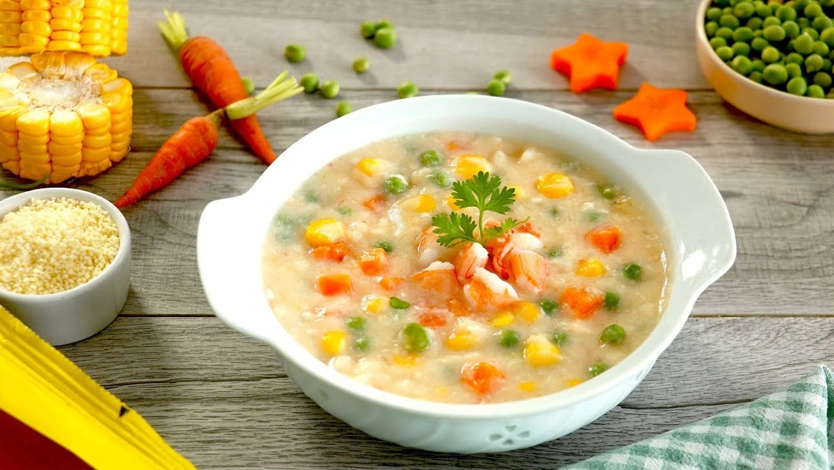 Tổng hợp 4 cách nấu súp tôm cho bé ăn dặm dễ làm bổ dưỡng - 10