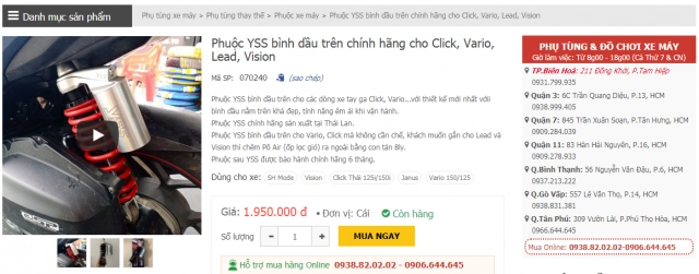 Tổng hợp bản màu phuộc yss bình dầu trên tầm trung cho vairoclick - 5