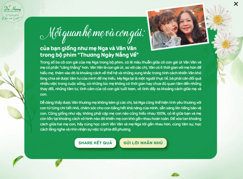 Trắc nghiệm khám phá mức độ hợp cạ của mẹ và con gái qua bài test đơn giản chỉ vài câu hỏi có ngay đáp án - 3