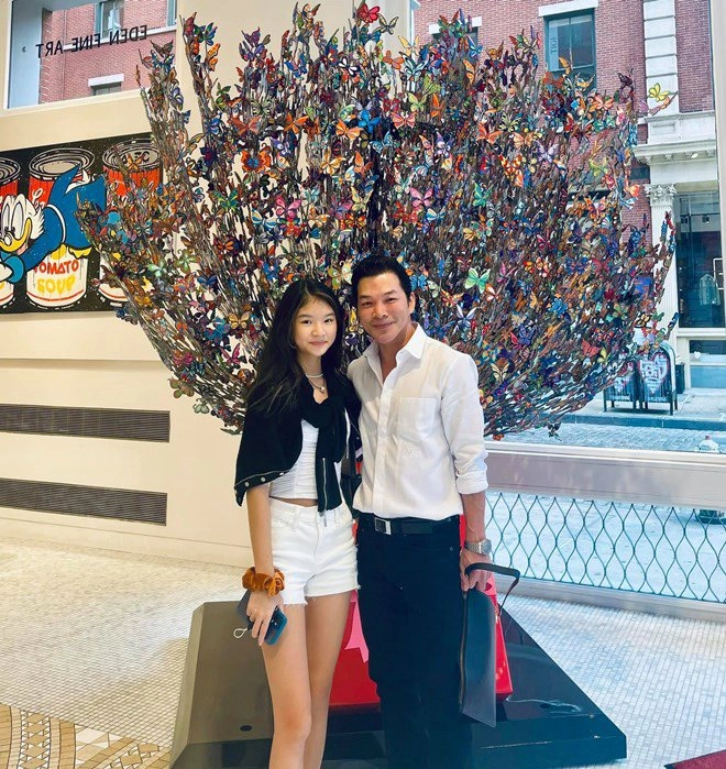 Trần bảo sơn đưa con gái dạo chơi sang chảnh ở mỹ chụp ảnh với cựu tổng thống donald trump - 10