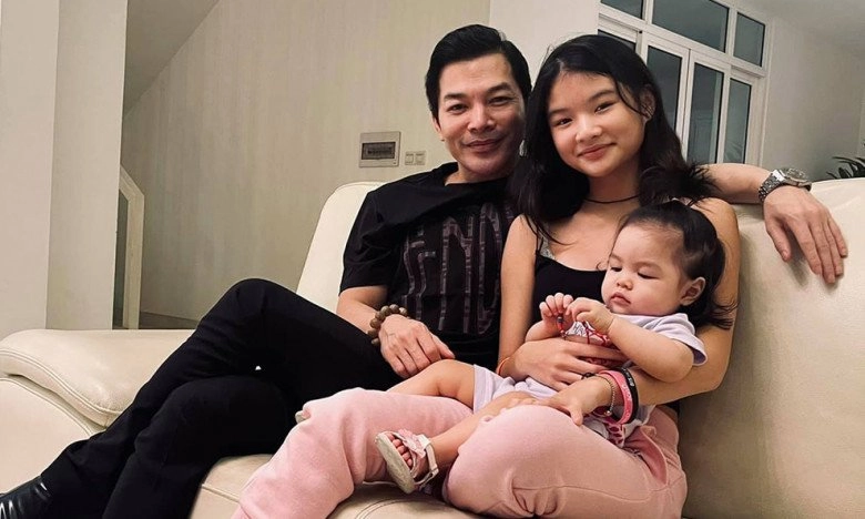 Trần bảo sơn gen quá mạnh 2 con gái với mỹ nhân trương ngọc ánh và bạn gái mới đều giống bố - 5