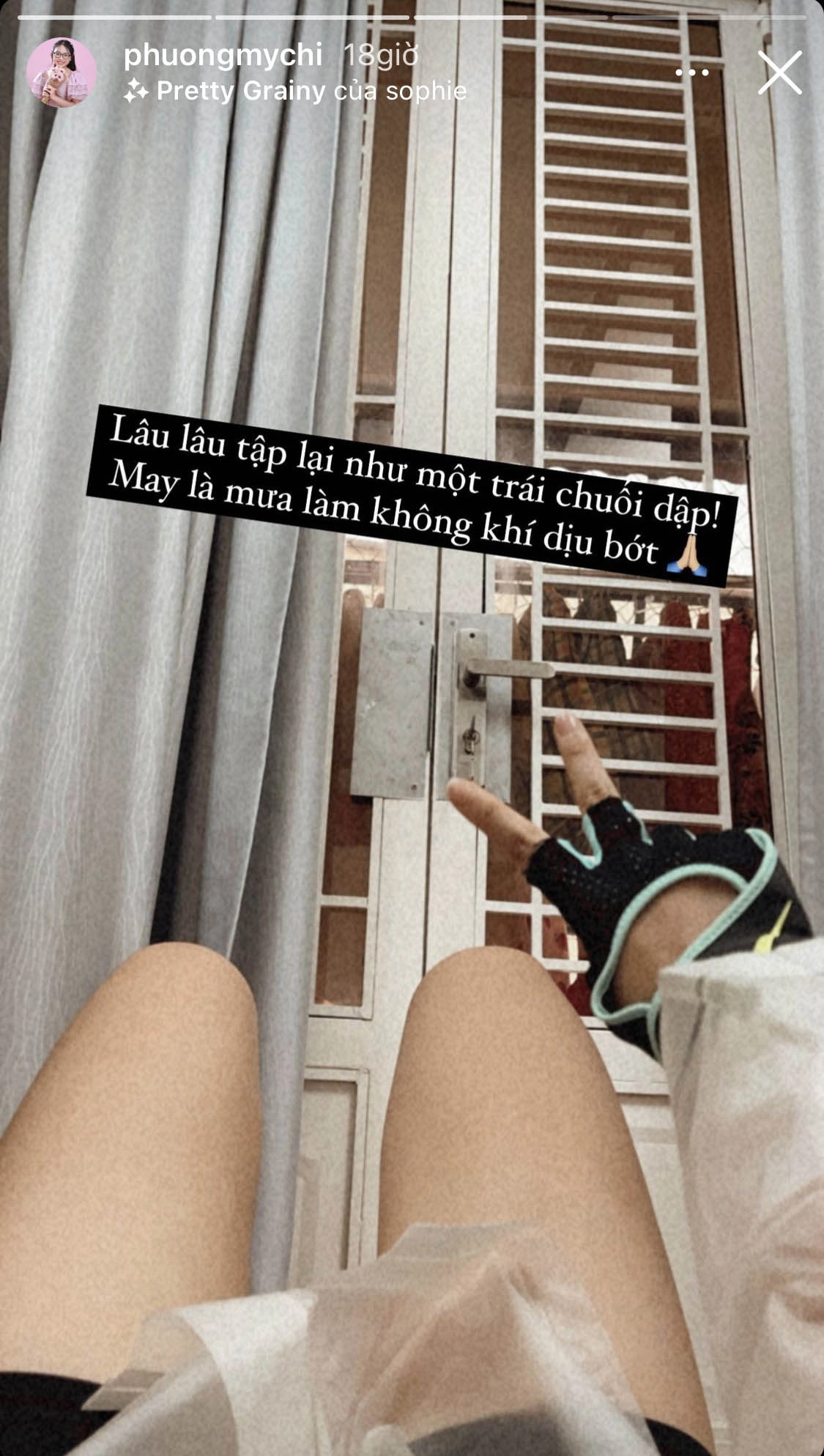 Tránh dịch ở nhà ôn thi phương mỹ chikhoe miếng bông tẩy tranglàm ai cũng té ngửa - 2
