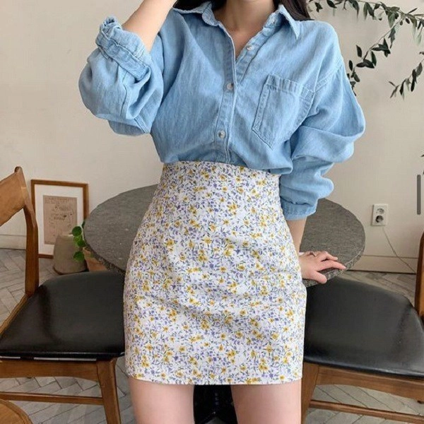 Tranh thủ chân váy hoa đang siêu hot dịp hè nàng diện 10 outfit này là sành điệu miễn bàn - 10