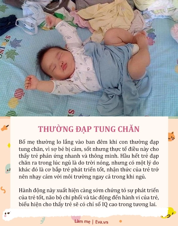 Trẻ đặc biệt thông minh thường có 5 biểu hiện này khi ngủ mẹ kiểm chứng ngay con mình - 4