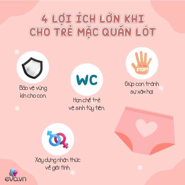 Trẻ không thích mặc đồ lót mẹ làm 3 tuyệt chiêu này bé hợp tác ngay - 3
