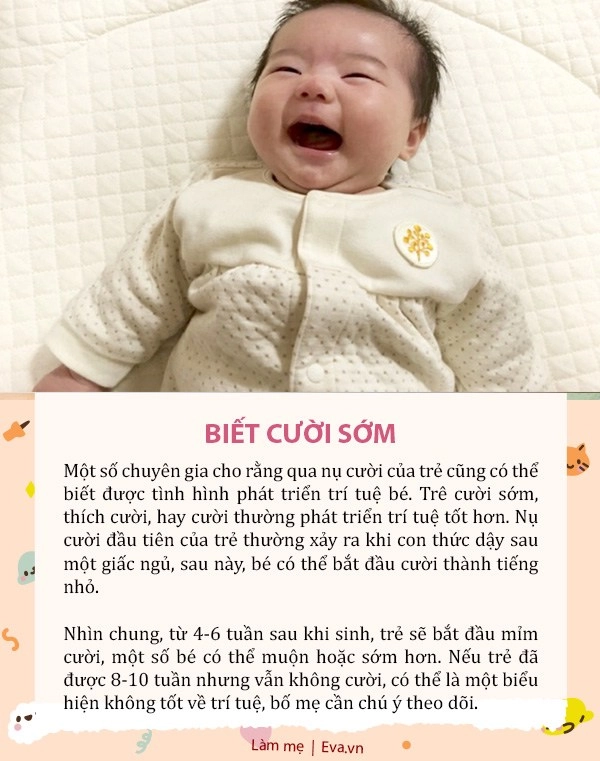 Trẻ sơ sinh có 5 đặc điểm này chứng tỏ bé đang khỏe mạnh lớn lên có thể là thiên tài - 4