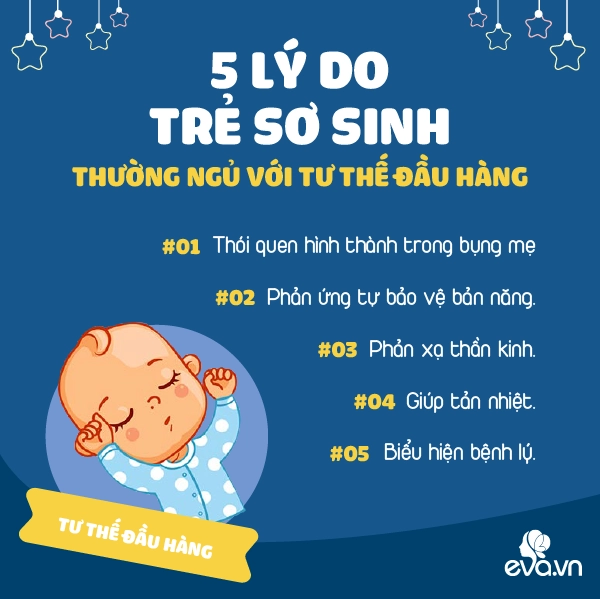 Trẻ sơ sinh ngủ với tư thế đầu hàng biết được lý do mẹ chẳng còn ngăn cấm con - 2