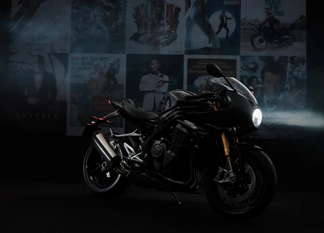 Trình làng triumph speed triple 1200 rr bond edition độc đáo tuyệt đẹp - 1