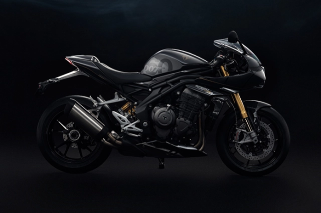 Trình làng triumph speed triple 1200 rr bond edition độc đáo tuyệt đẹp - 6