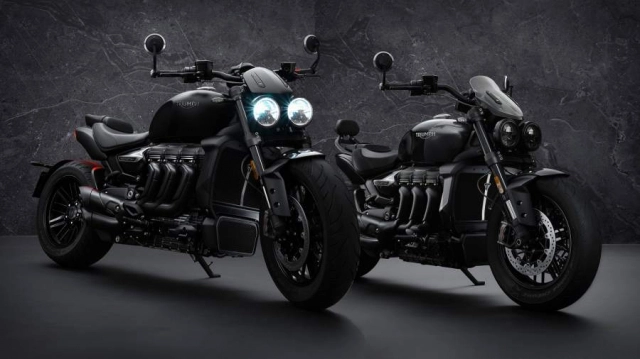 Triumph rocket 3 black limited edition phiên bản giới hạn chính thức trình làng - 1