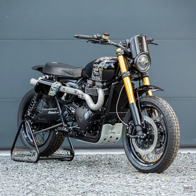 Triumph scrambler độ ấn tượng của krugger - 12