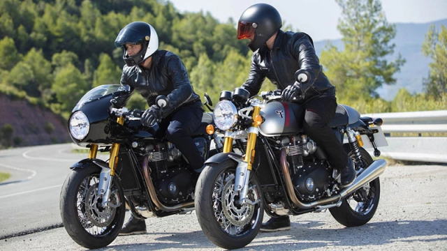 Triumph thruxton 1200 rs 2022 trình làng với nhiều tiến hóa mới - 1