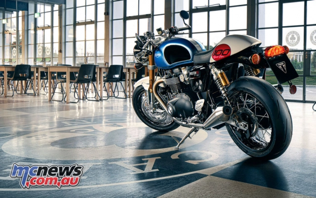 Triumph thruxton rs ton up special edition ra mắt tôn vinh huyền thoại những năm 1950 - 7