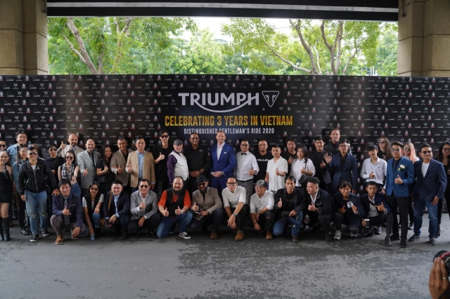 Triumph vietnam kỷ niệm 3 năm cùng ngày hội của những quý ông - 1