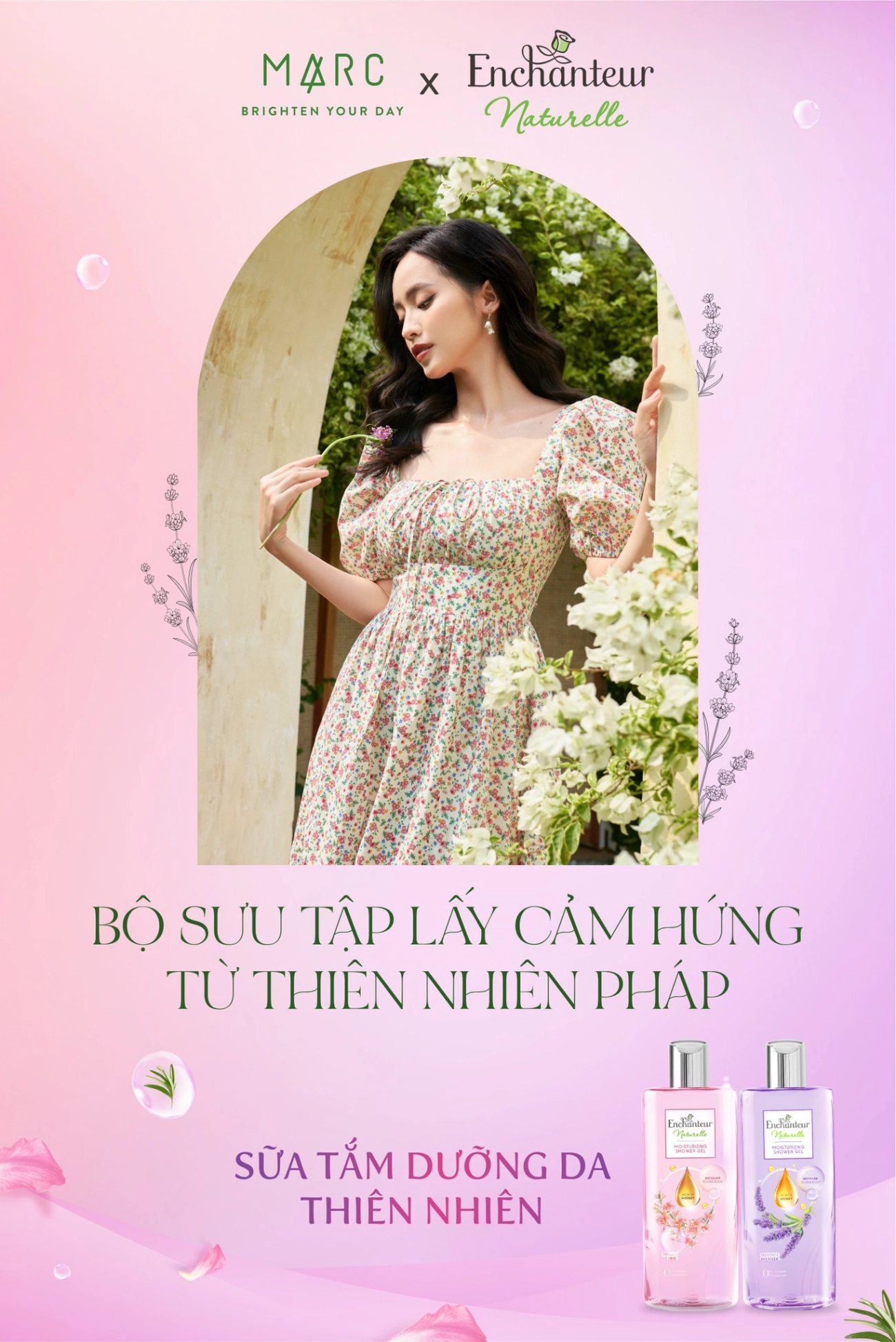 Trở thành đóa hoa thơm mịn đầy sức sống với bst váy xinh lấy cảm hứng từ thiên nhiên pháp - 1
