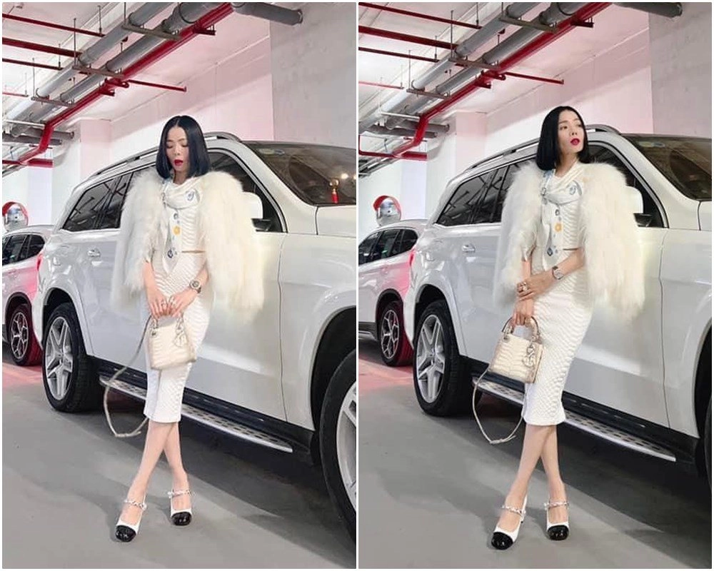 Trời hà nội rét đậm lệ quyên phang thời tiết với mốt áo lót o ép trọn vòng 1 - 7