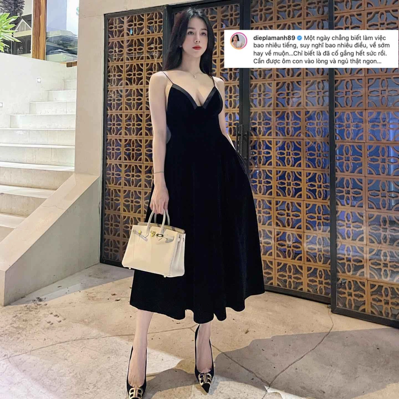 Trong khi cả showbiz xúng xính áo dài diệp lâm anh thắp sáng mxh với váy cắt xẻ tứ tung - 9