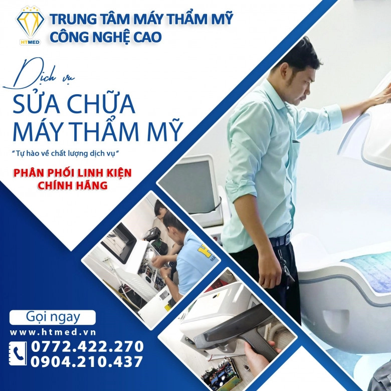 Trung tâm sửa chữa thiết bị thẩm mỹ máy spa htmed - 1