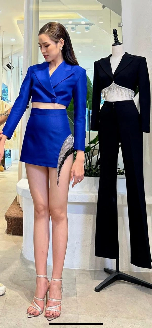 Trước chung kết miss world đỗ thị hà khoe đôi chân cực phẩm dài không thua ma nơ canh - 2